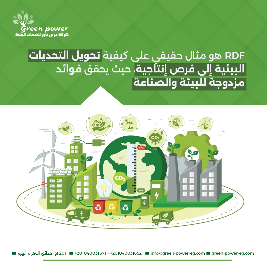 تصميم لشركة جرين باور للخدمات البيئية