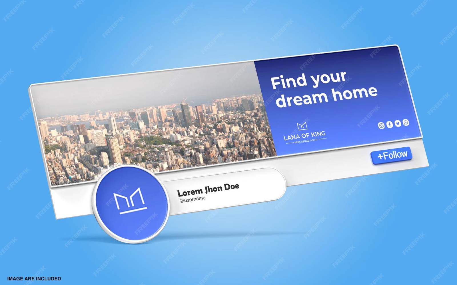 لوجو احترافي + كافر فوتو